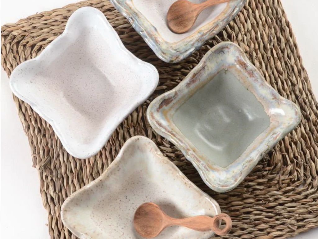 ETTA B SQUARE SNACK BOWL- IN STORE PICK UP ONLY!