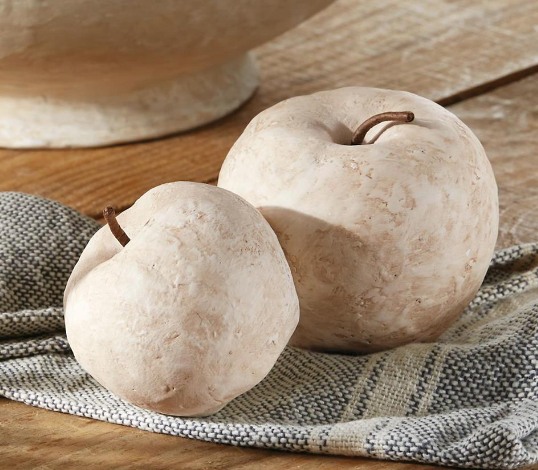 PAPER MACHE APPLE - 2 SIZES AVAILABLE