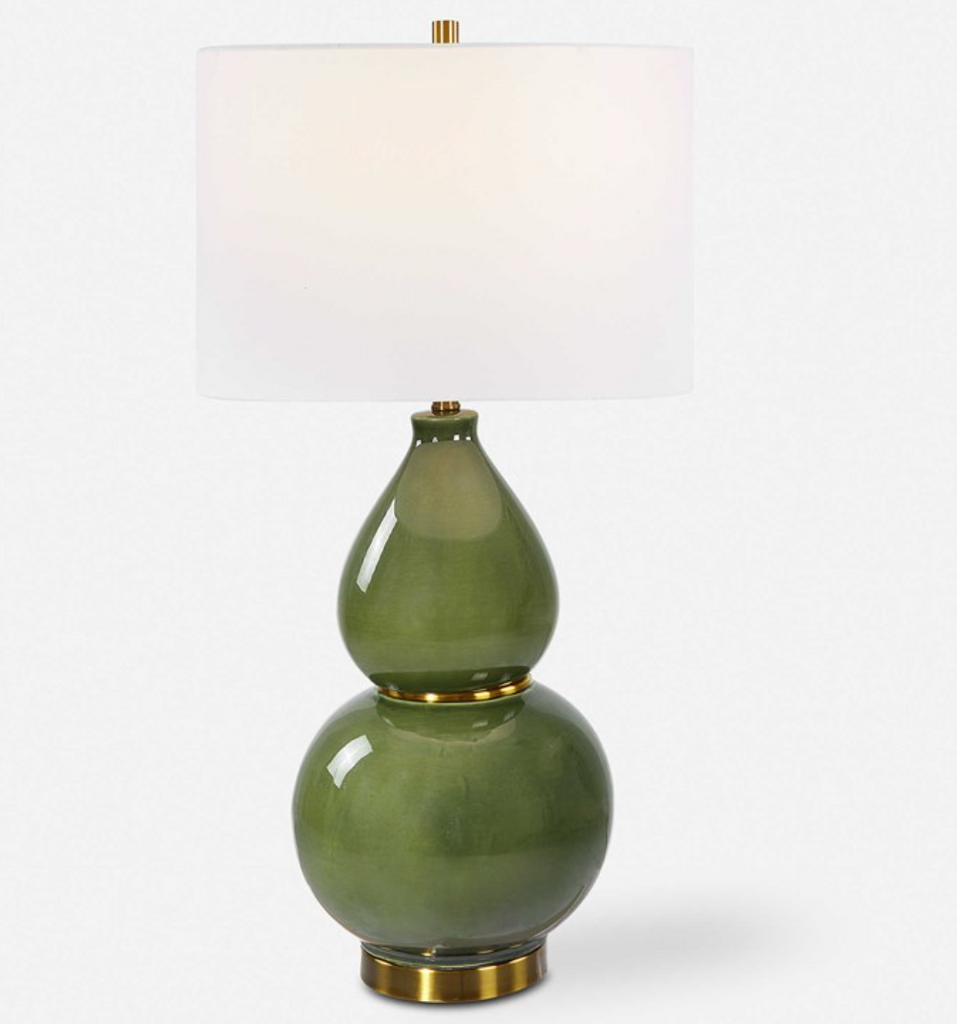 GOURD TABLE LAMP -  IN STORE PICK UP ONLY!