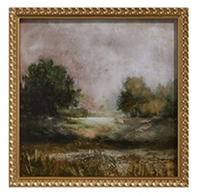 LANDSCAPE AND FLOWER FRAMED WALL ART - 5 STYLES AVAILABLE - IN STORE PICK UP ONLY!