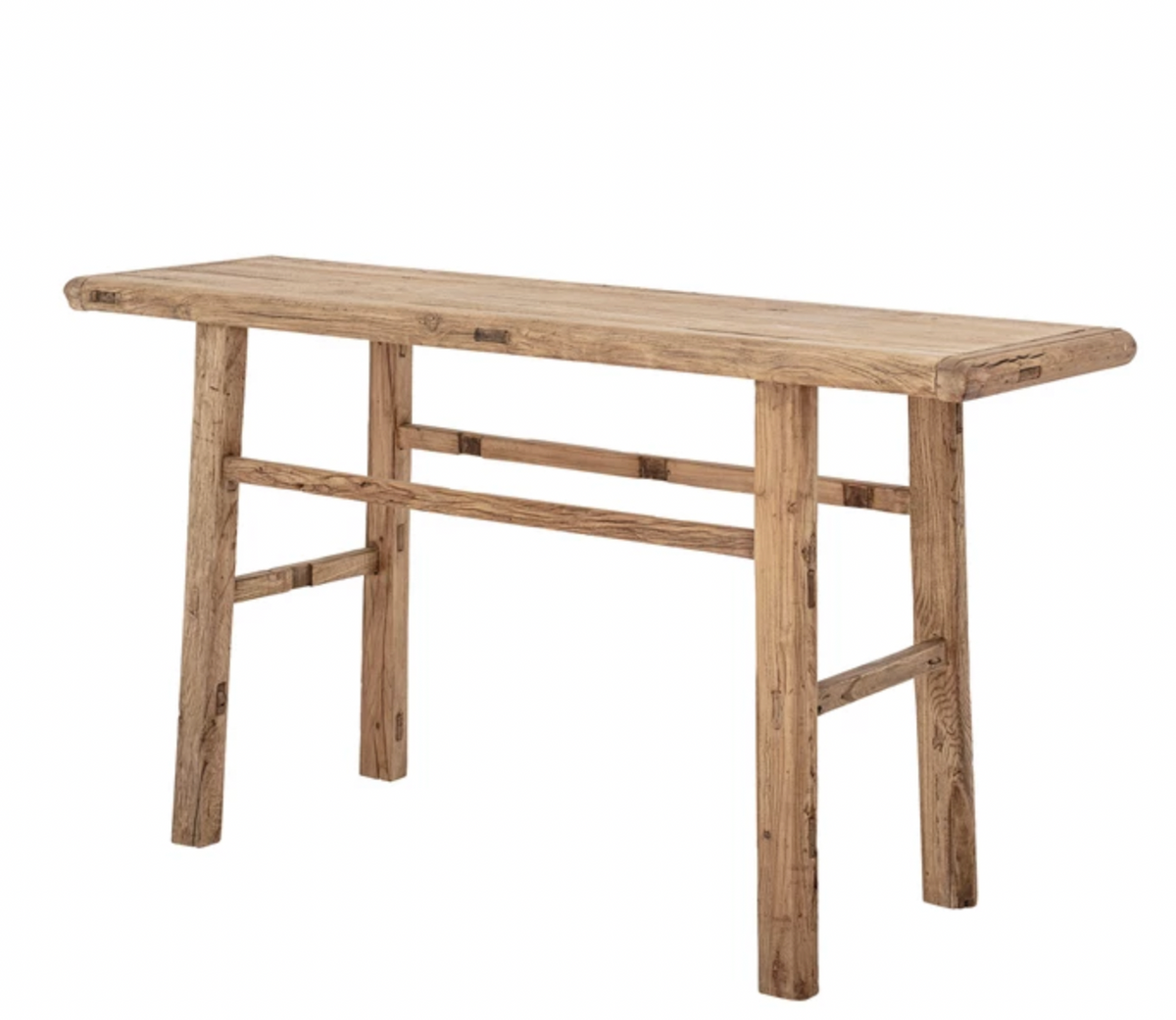 Elm wood console discount