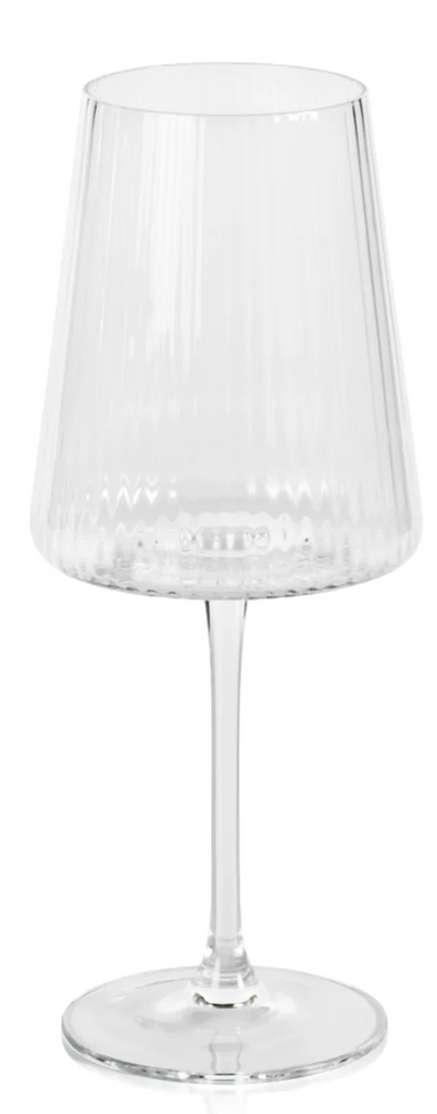 BANDOL FLUTED TEXTURED WINE GLASS- IN STORE PICK UP ONLY!
