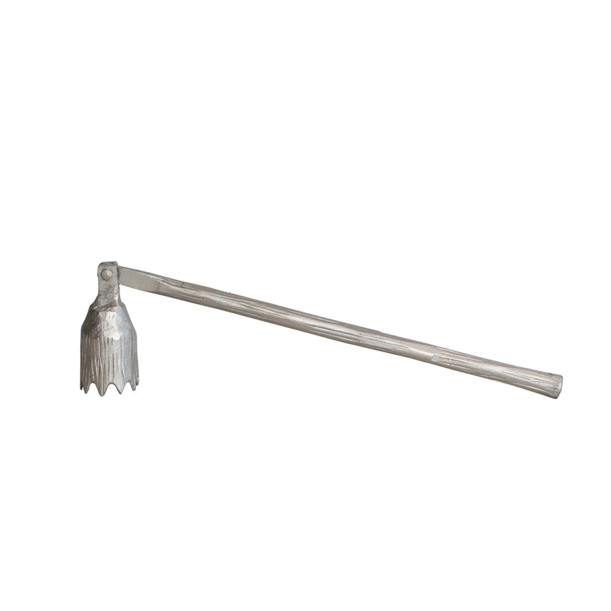 METAL FLOWER SHAPED CANDLE SNUFFER