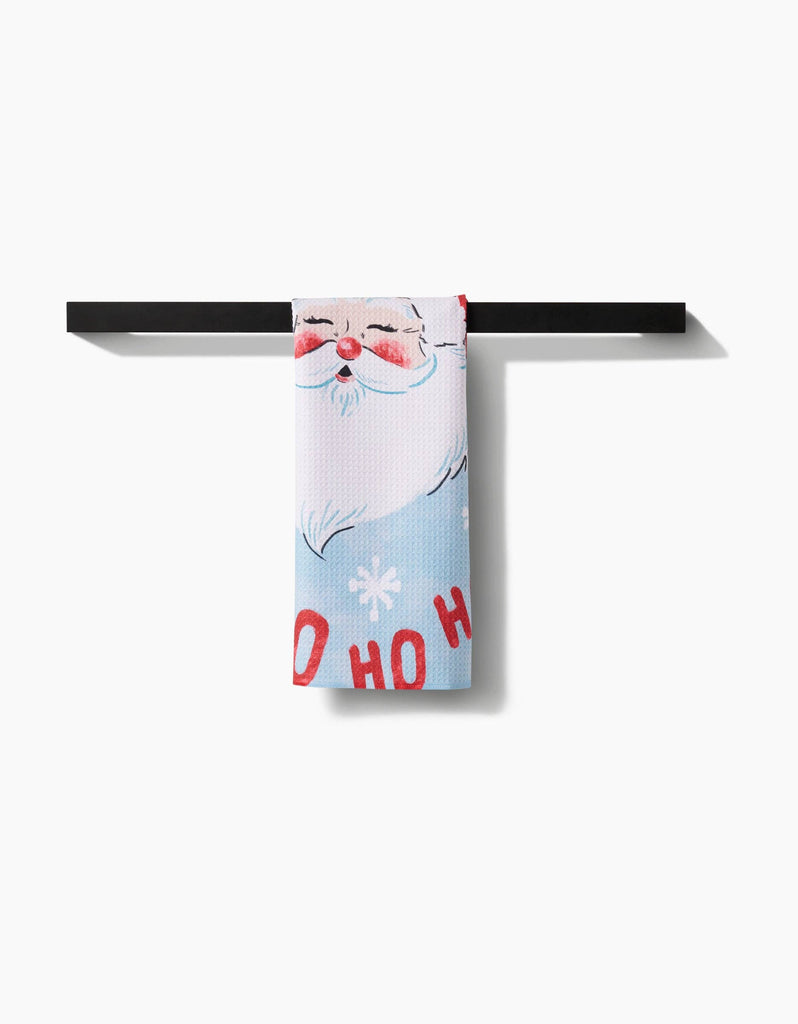 MERRY SANTA CLAUS TEA TOWEL