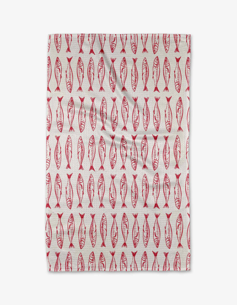 SARDINE STRIPES TEA TOWEL