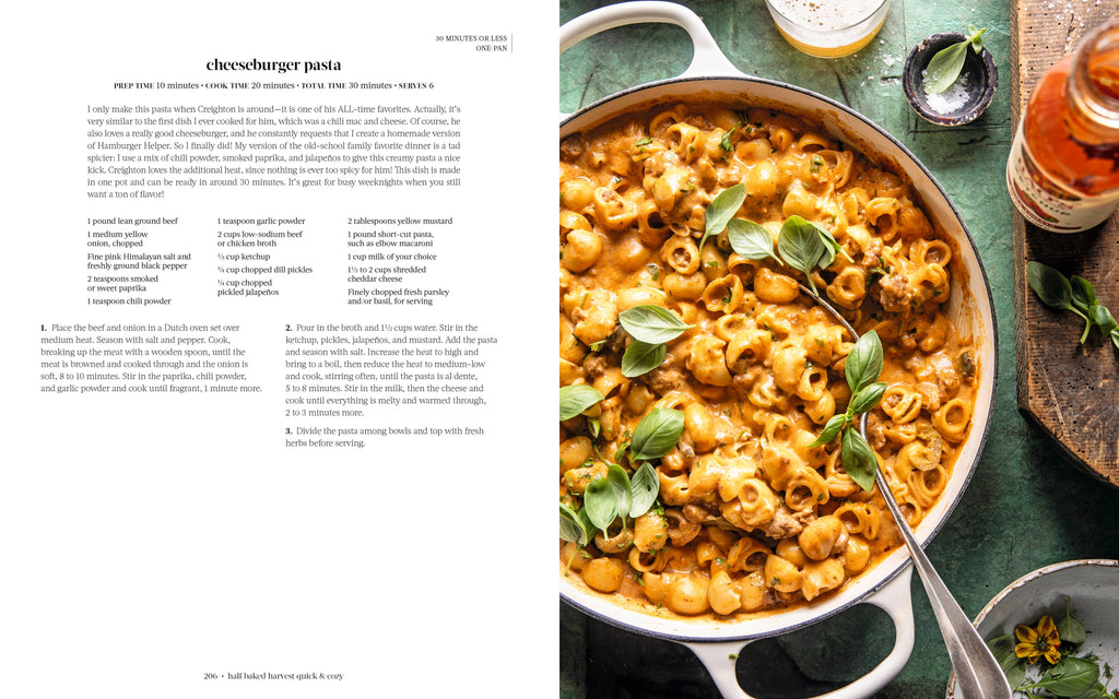 HALF BAKED HARVEST QUICK AND COZY