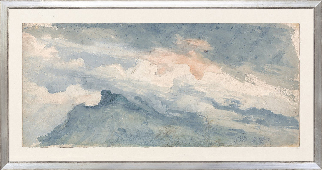 COLLECTION VINTAGE STUDY OF HILL TOP AND SKY 1825