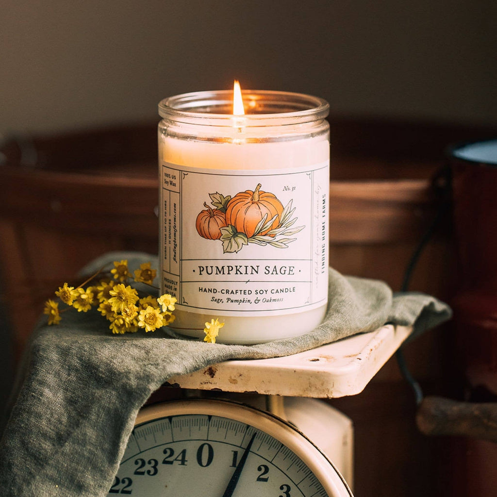 PUMPKIN SAGE SOY CANDLE