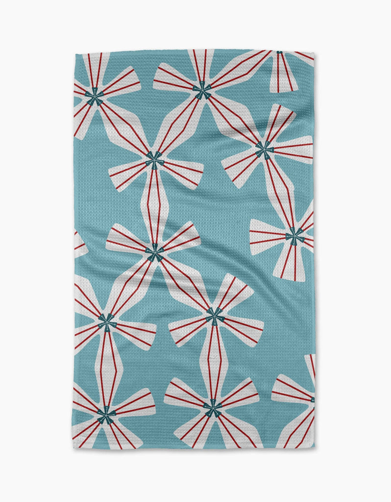 WINTER SNOWFLAKE TEA TOWEL