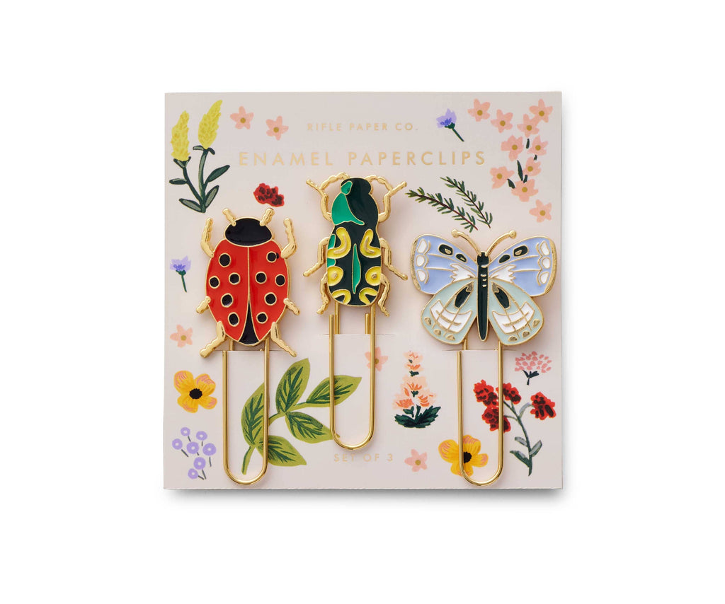 CURIO ENAMEL PAPER CLIP SET