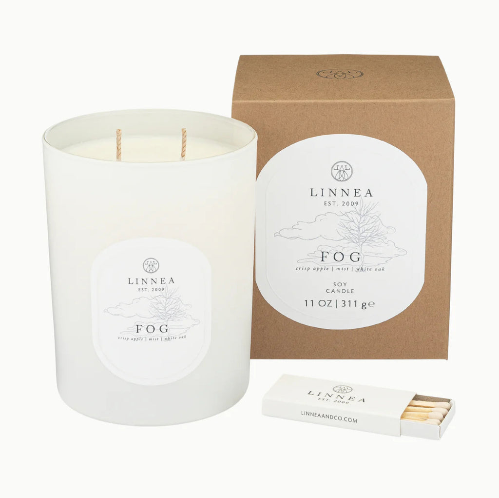 LINNEA FOG LARGE 2-WICK CANDLE