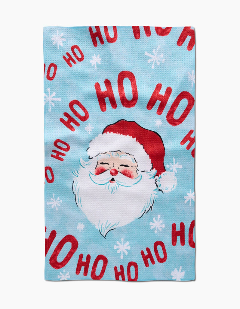 MERRY SANTA CLAUS TEA TOWEL