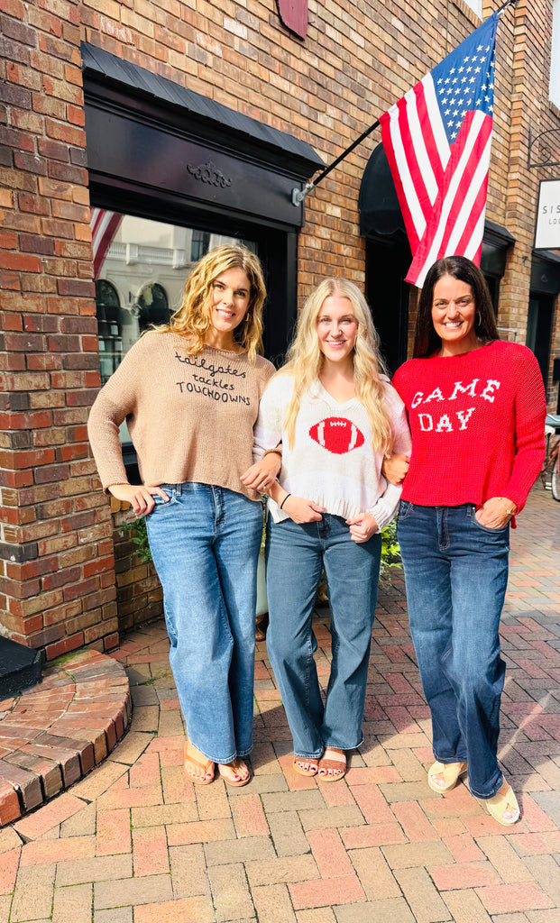WOODEN SHIPS GAME DAY CREW - RED/WHITE