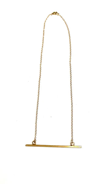 BARRE NECKLACE GOLD