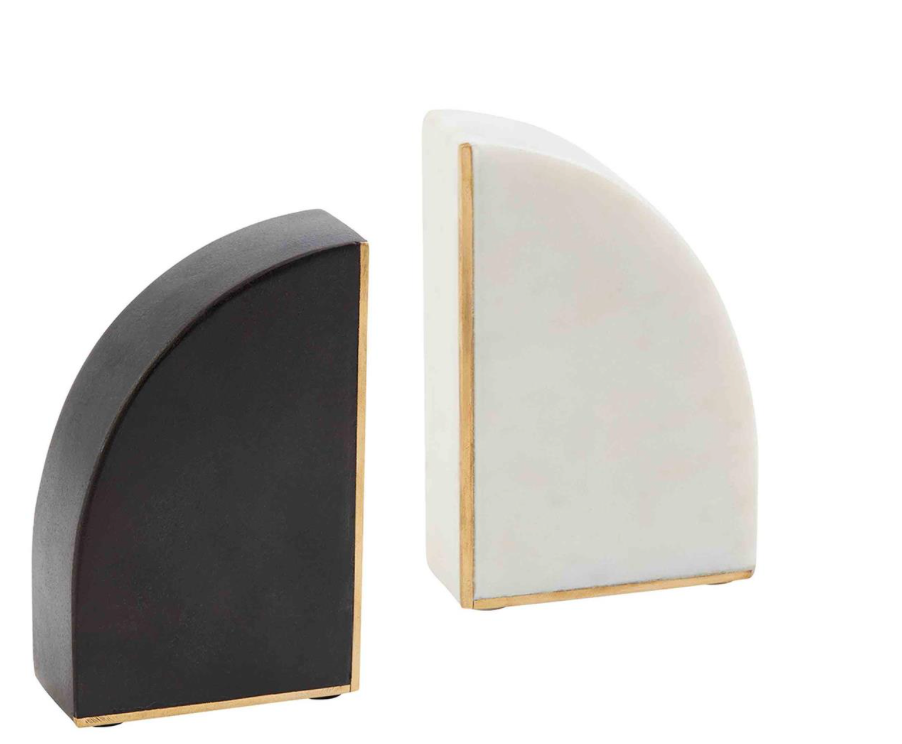 MARBLE BOOKENDS- IN STORE PICK UP ONLY!