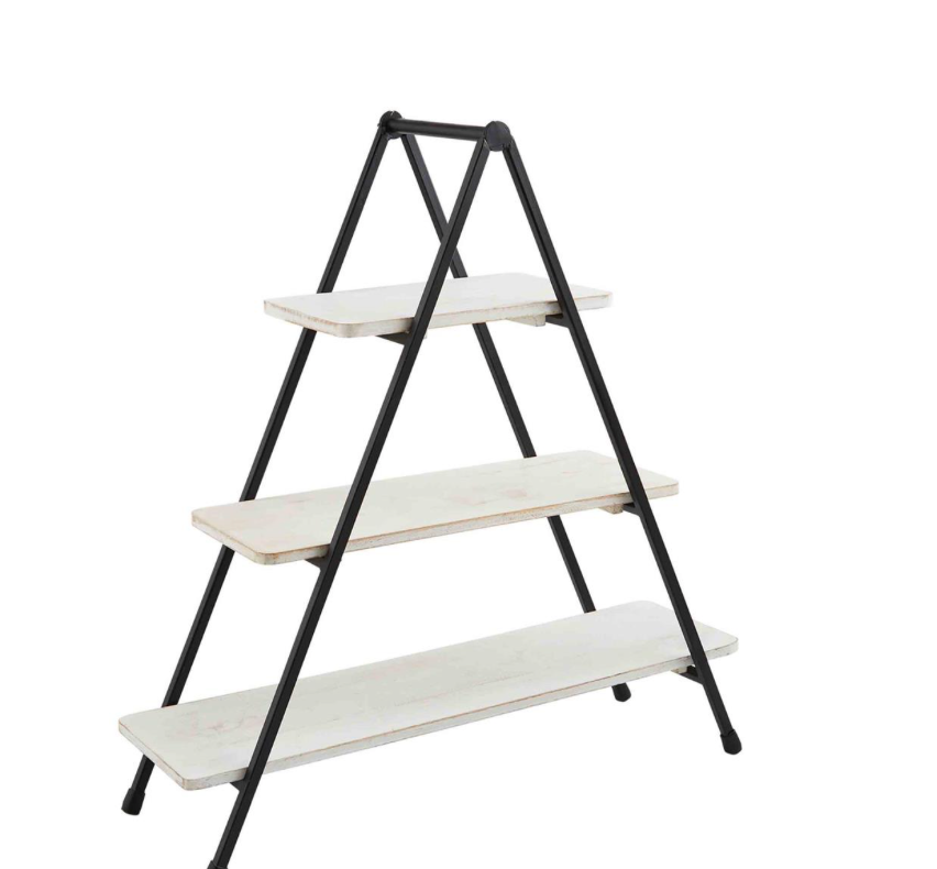 WHITE 3-TIER SERVER - IN STORE PICK UP ONLY!