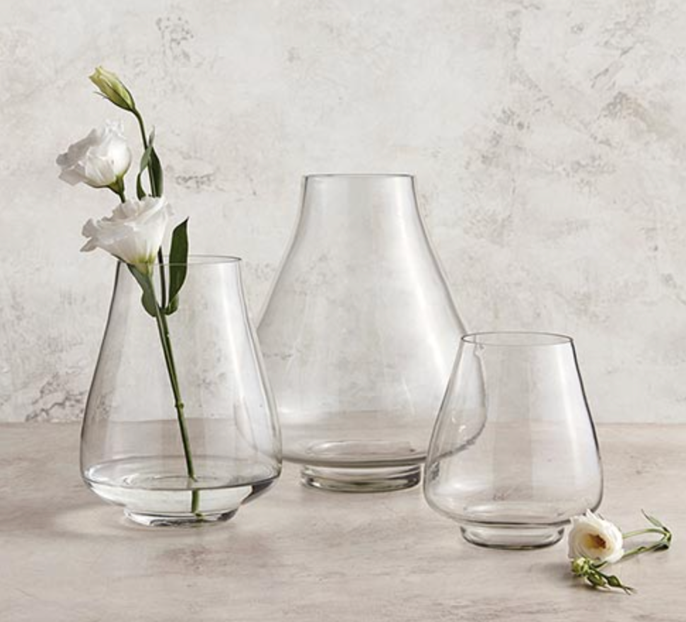 GLASS VASE - 3 SIZES AVAILABLE