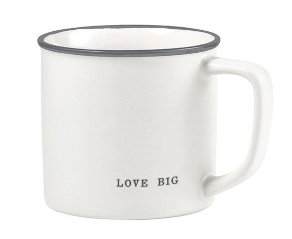 LOVE BIG COFFEE MUG