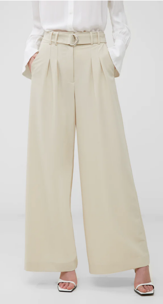 EVERLY SUITING TROUSERS - OYSTER GRAY