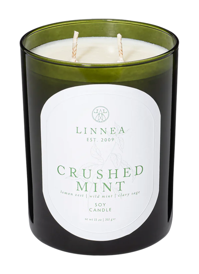 CRUSHED MINT 2-WICK CANDLE