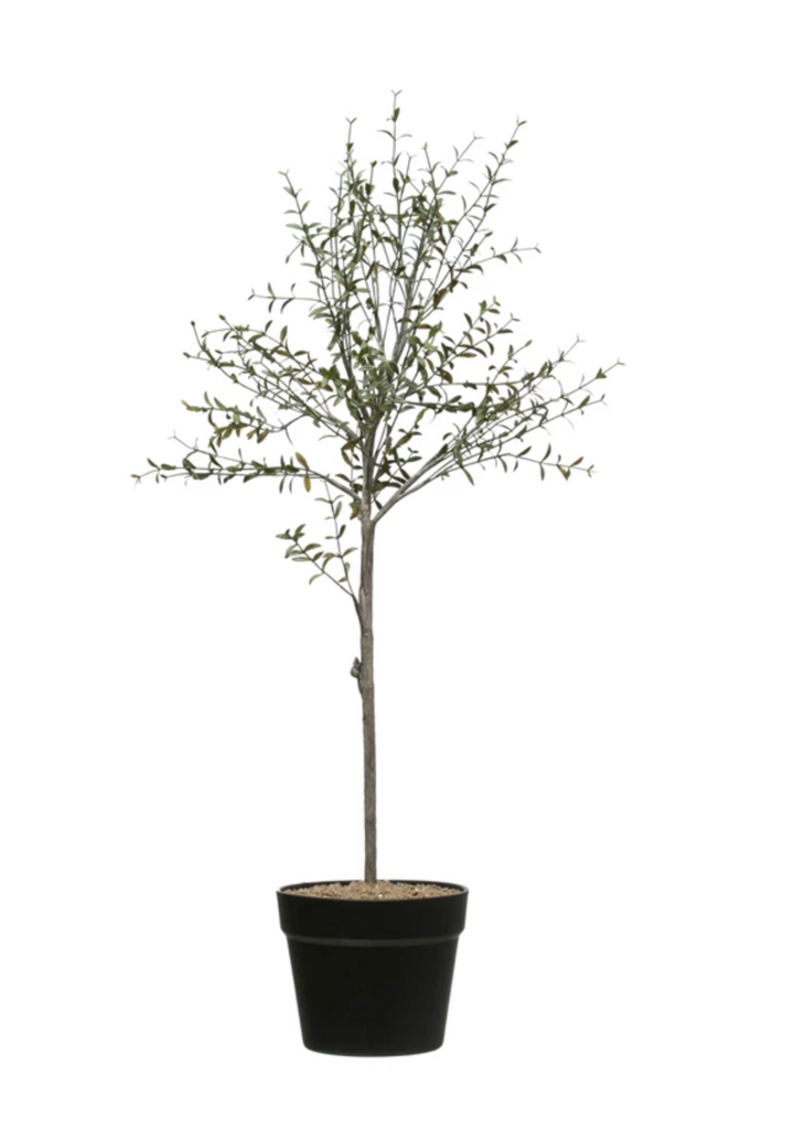FAUX THYME TOPIARY IN POT- IN STORE PICK UP ONLY!