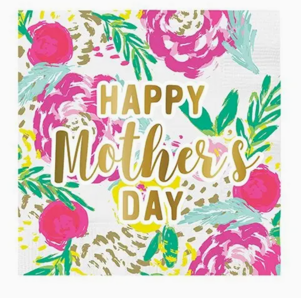 HAPPY MOTHERS DAY PAPER NAPKINS