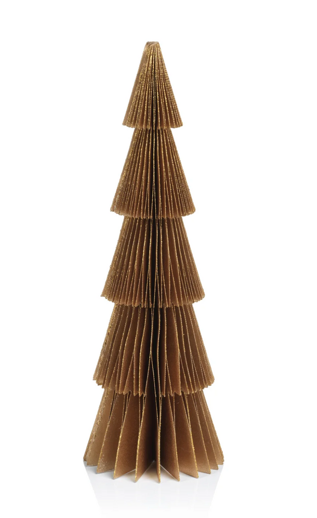 WISH PAPER DECO TABLETOP TREE - GOLD