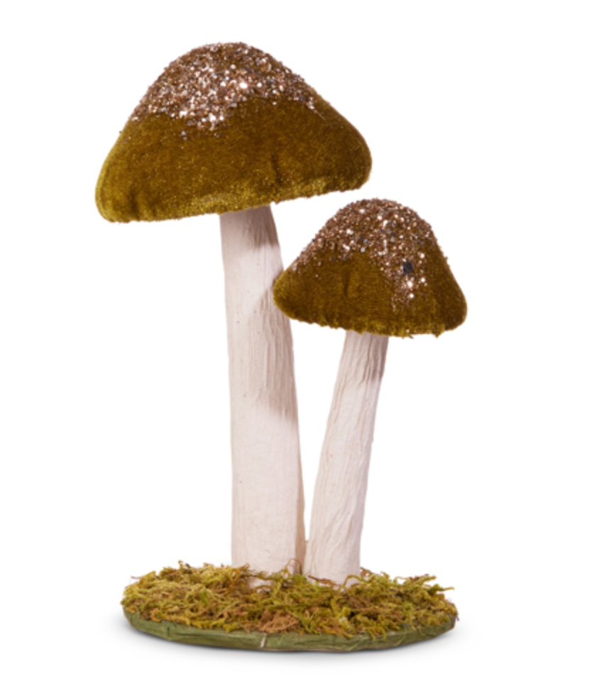 SMALLER GREEN MUSHROOM CLUSTER