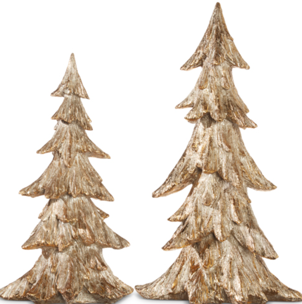 GOLD CARVED TREES - IN STORE PICK UP ONLY!