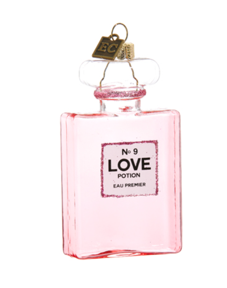 PINK LOVE POTION NO. 9 ORNAMENT