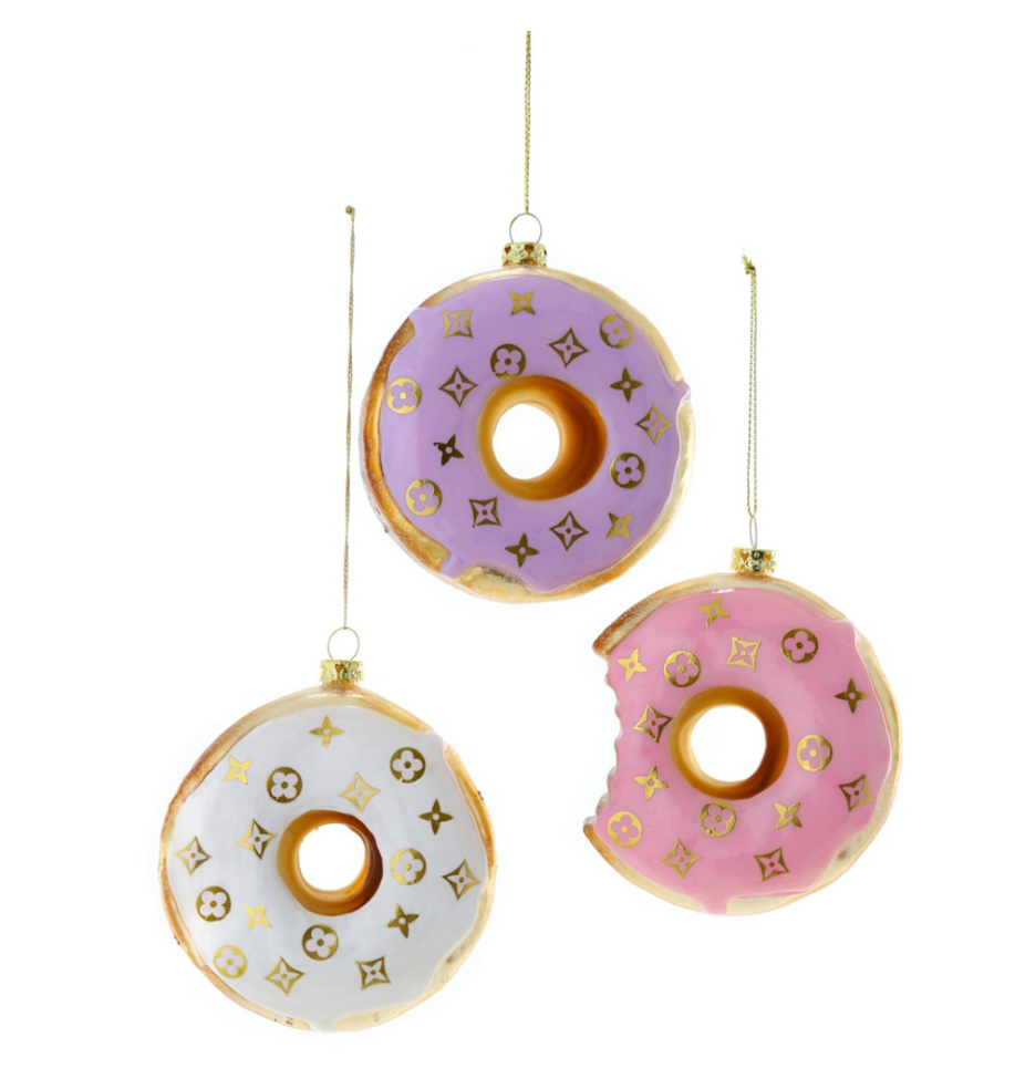 FASHION HOUSE DONUT ORNAMENT-ASSTD