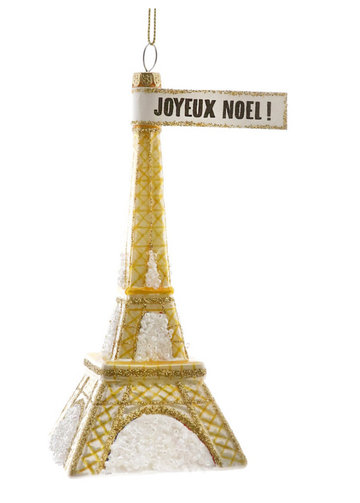 EIFFEL TOWER GOLD ORNAMENT