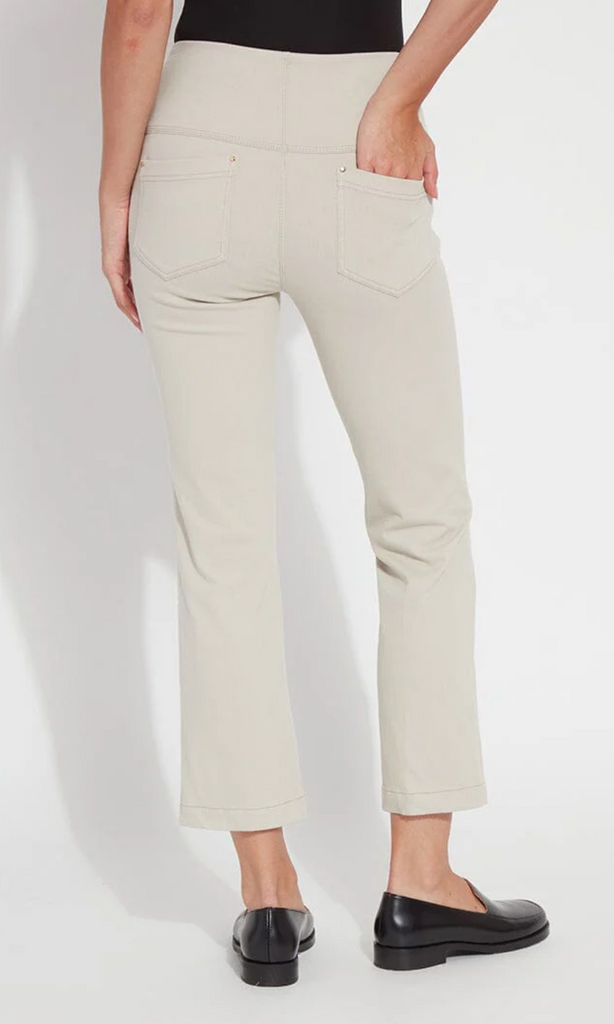 LYSSE' BABY BOOTCUT WASHED CHINO