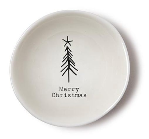 CHRISTMAS SMALL DECORATIVE BOWL