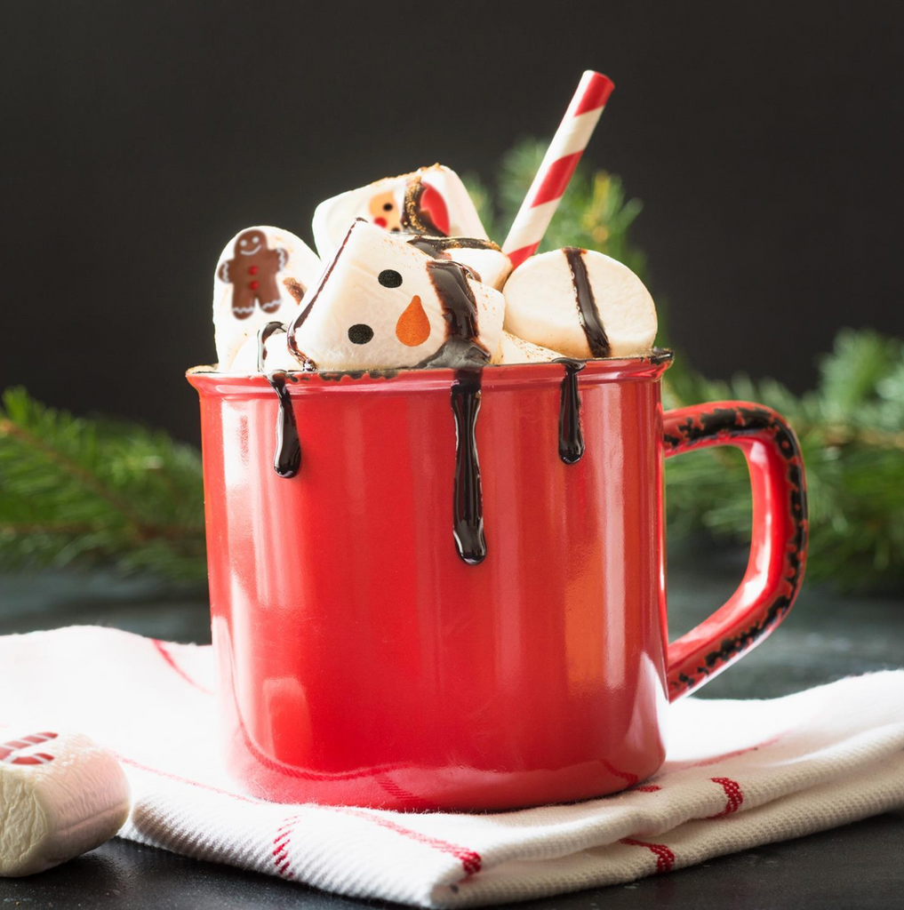 SNOWMAN MARSHMALLOW CANDY IN GIFT BAG