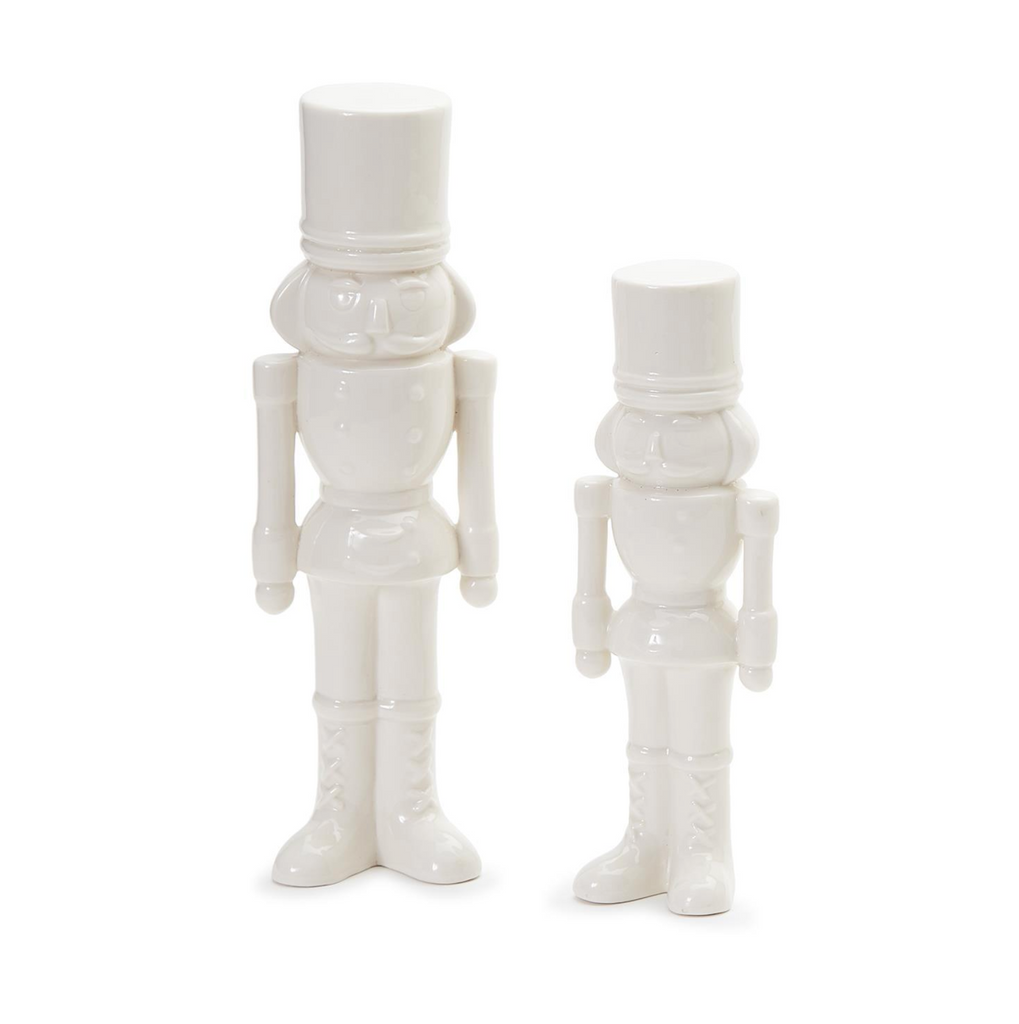 DECORATIVE PORCELAIN NUTCRACKERS-2 SIZES