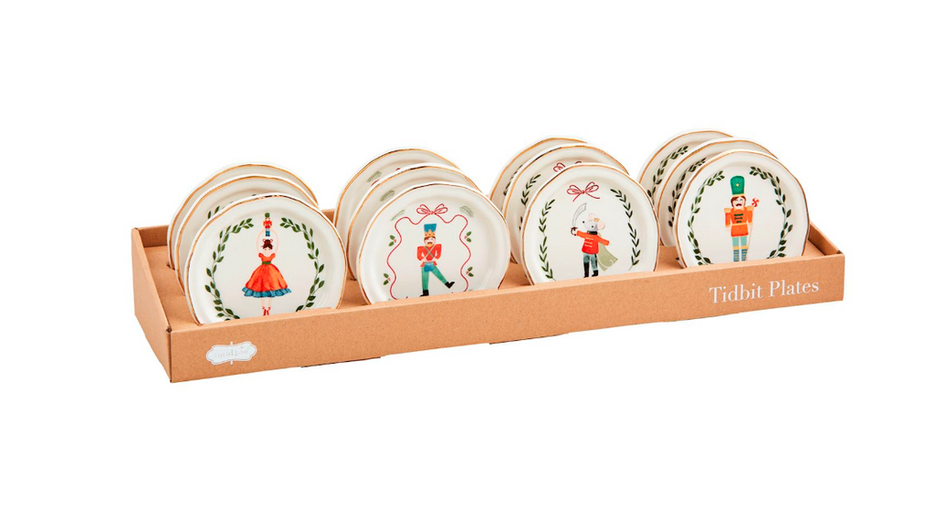 NUTCRACKER TIDBIT PLATES