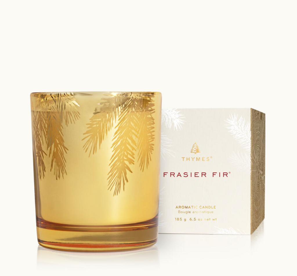 FRASIER FIR 6.5OZ GILDED GOLD CANDLE