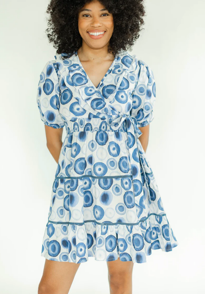 LEHUA DRESS-WEDGEWOOD