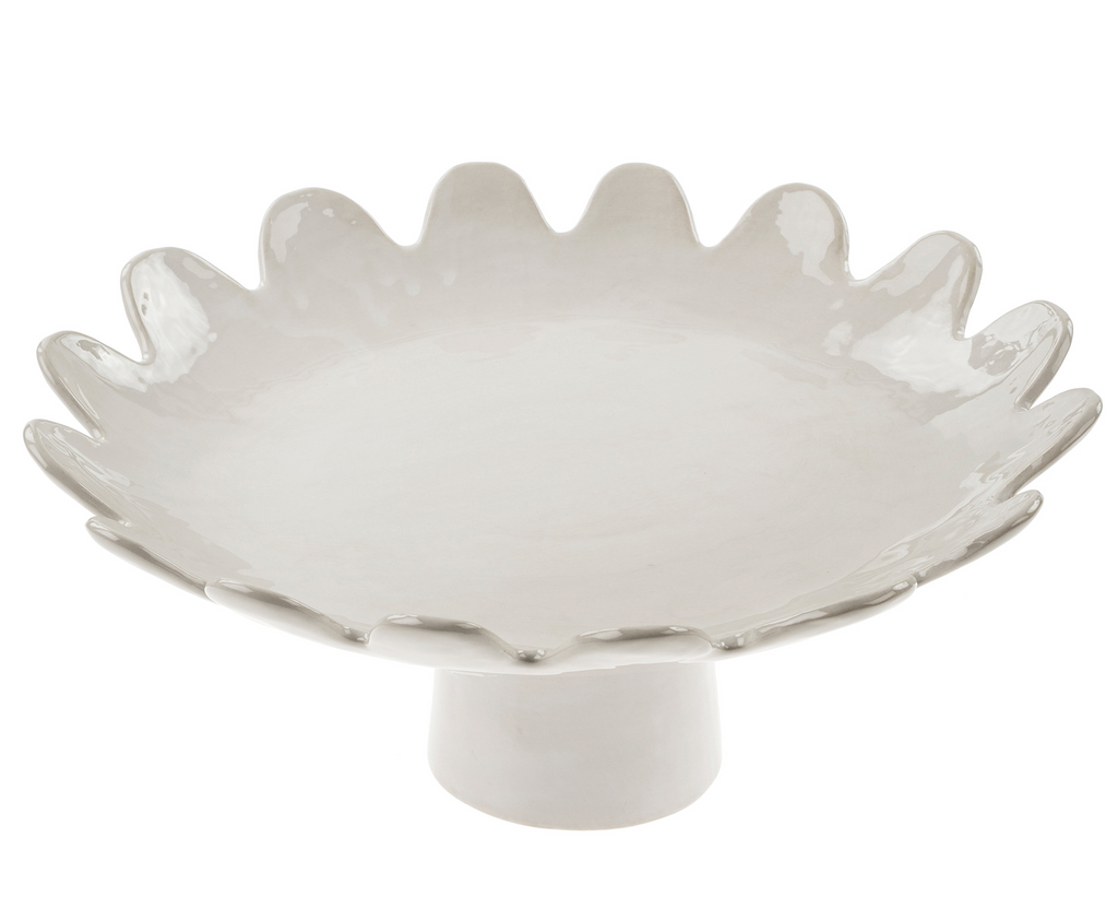 SCALLOPED CAKE STAND- IN STORE PICK UP ONLY!