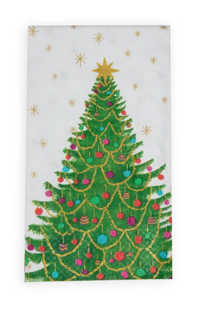 MERRY AND BRIGHT - GUEST TOWEL