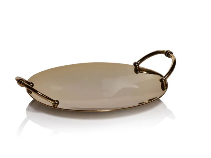 ALESSIA OVAL SERVING TRAY