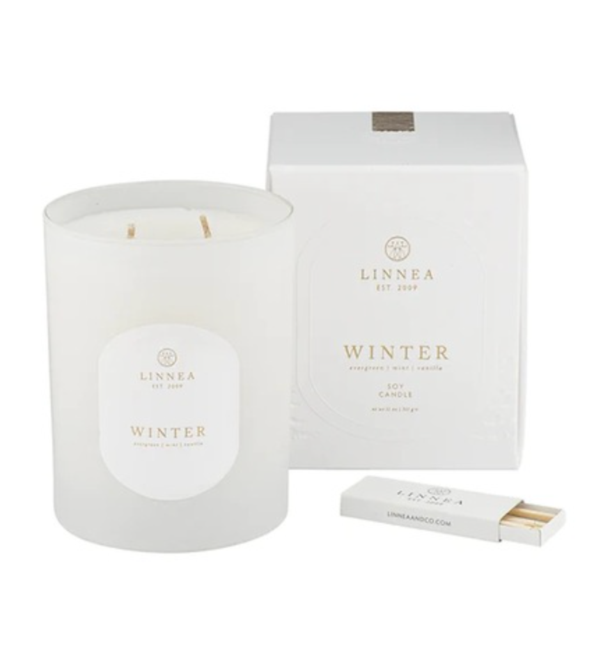 LINNEA WINTER 2-WICK CANDLE