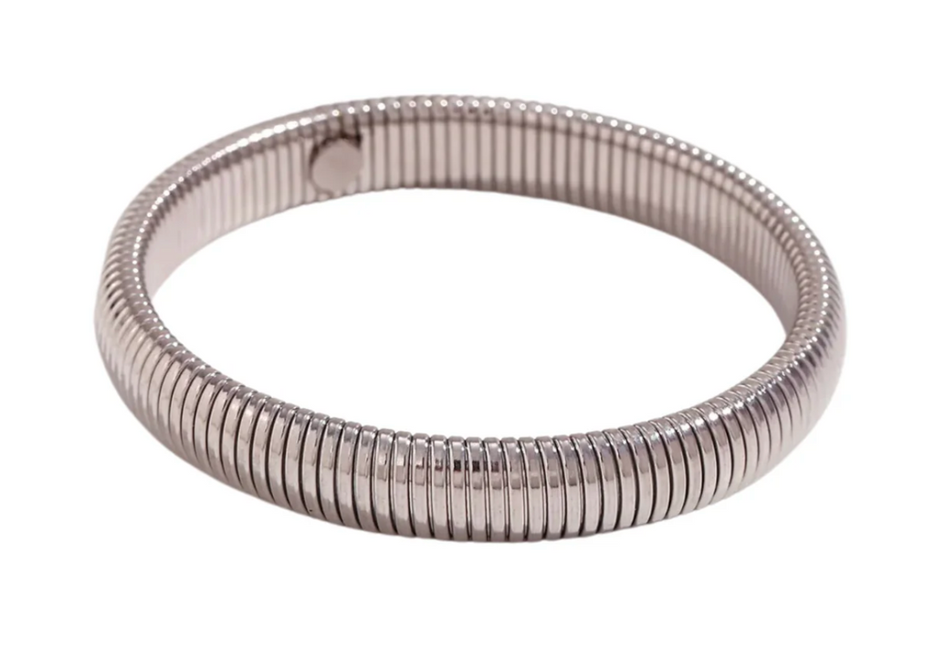 SINGLE TUBE BRACELET SILVER