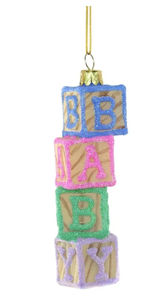 BABY BLOCKS ORNAMENT