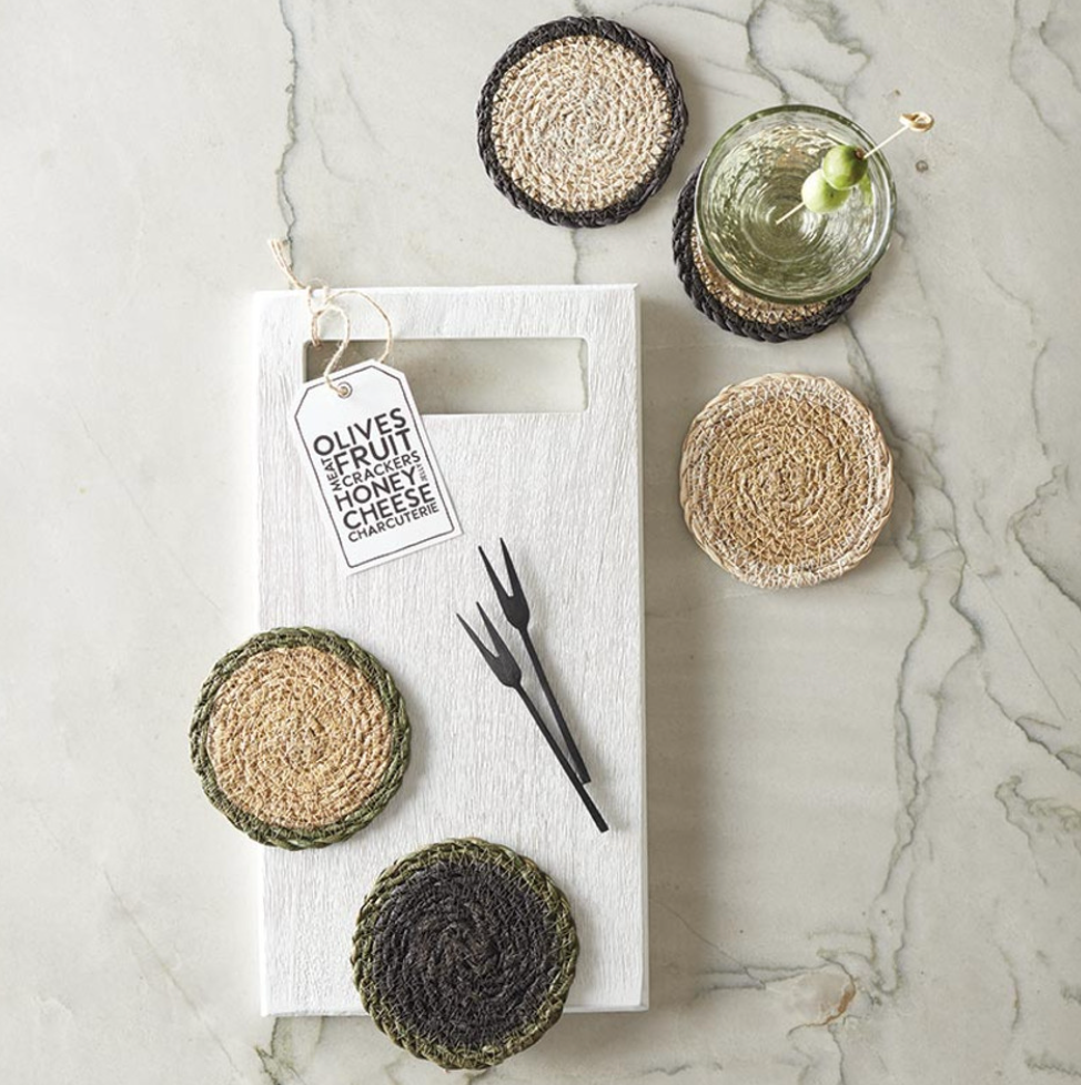 SEAGRASS COASTERS - SET OF 4