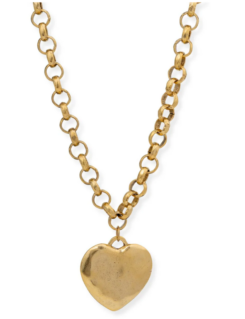 PUFFY HEART NECKLACE