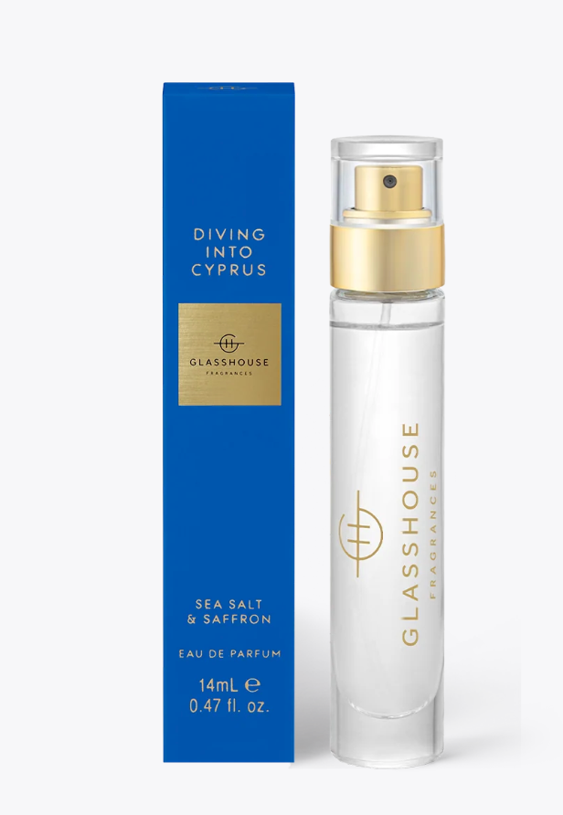 GLASSHOUSE FRAGRANCES .47oz Eau De Parfum Diving Into Cypress