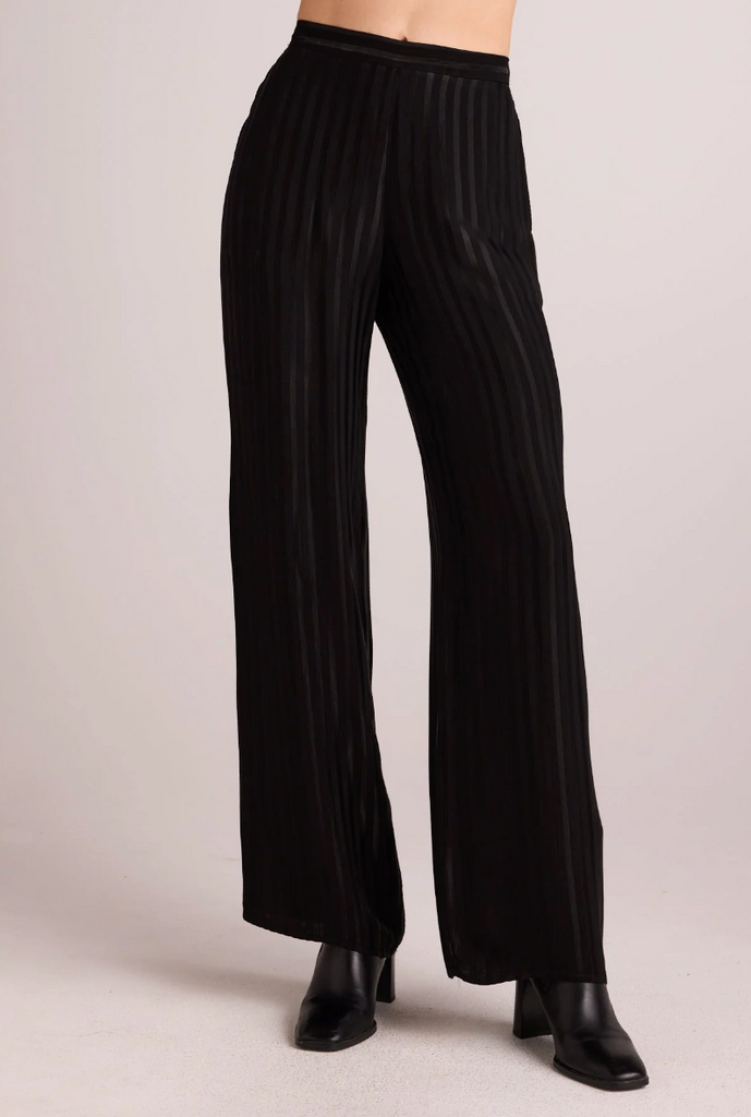 BELLA DAHL WIDE LEG PANT BLACK