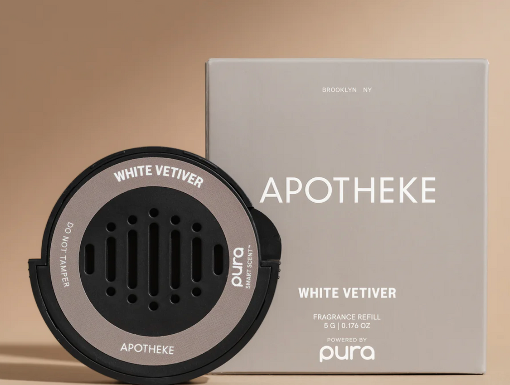 PURA WHITE VETIVER - CAR REFILL